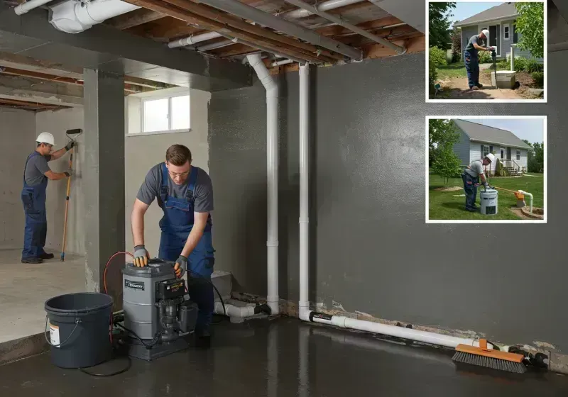 Basement Waterproofing and Flood Prevention process in Des Peres, MO